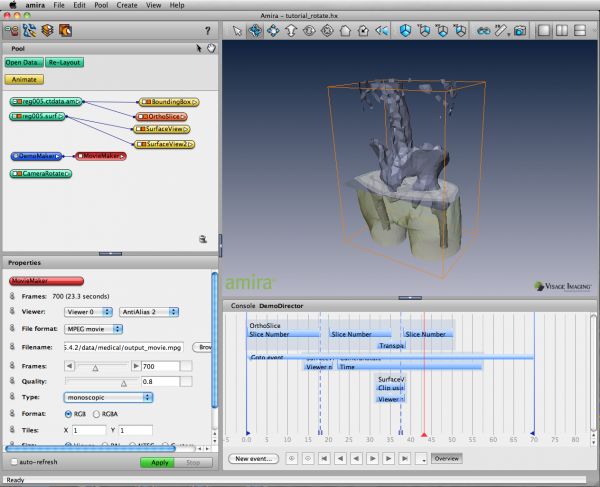 نمایی از Amira